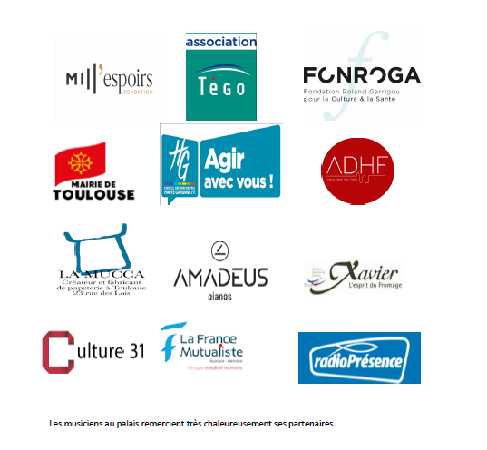 Liste des partenaires